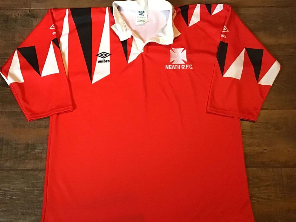 Classic Rugby Shirts 1991 Neath Vintage Old Retro Jerseys