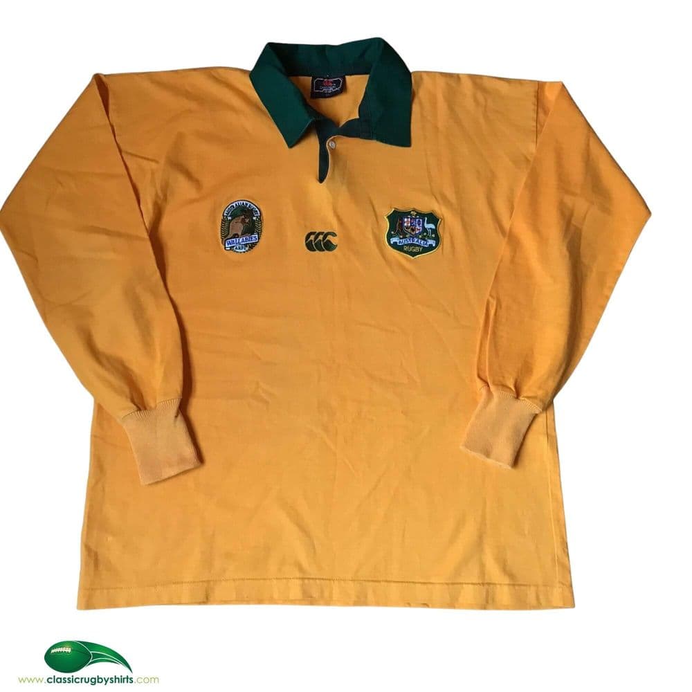 World Rugby Shirts | 1992 Australia Old Vintage Retro Jerseys Wallabies