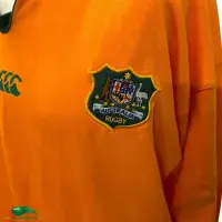 1991/93 Australia Rugby Shirt | Old Official Canterbury Jersey - Vintage Classic Rugby Shirts