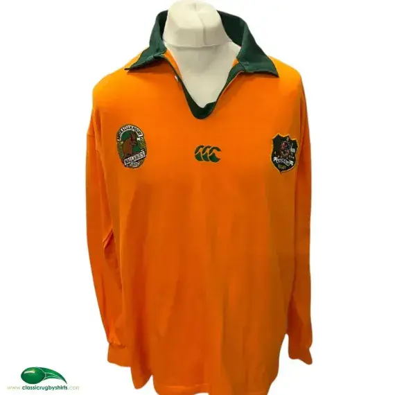 1991/93 Australia Rugby Shirt | Old Official Canterbury Jersey - Vintage Classic Rugby Shirts