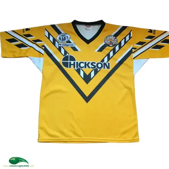 Old RL Rugby Shirts | 1992 Castleford Vintage  League Jerseys