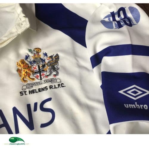 Old RL Rugby Shirts 1992 St Helens Vintage Jerseys