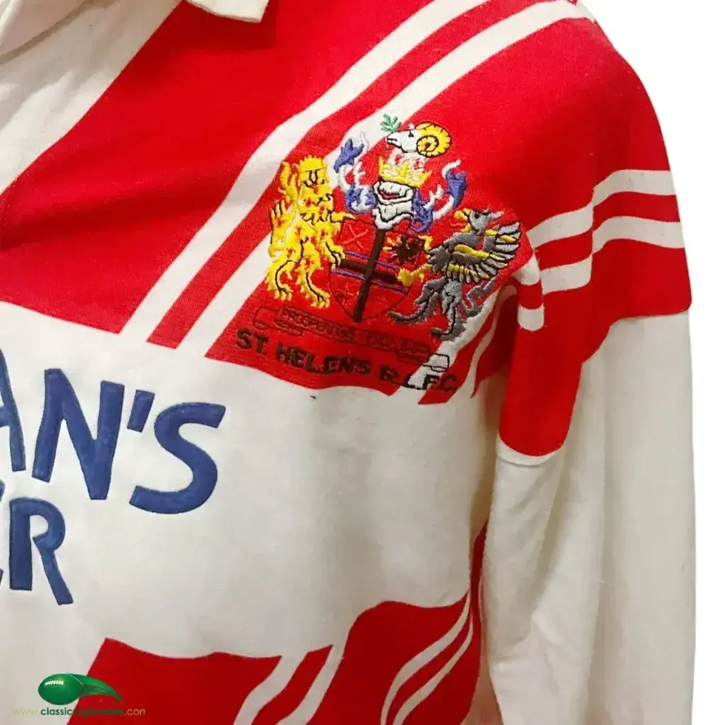 1991/93 St Helens Classic Rugby Shirts Vintage Old Jerseys