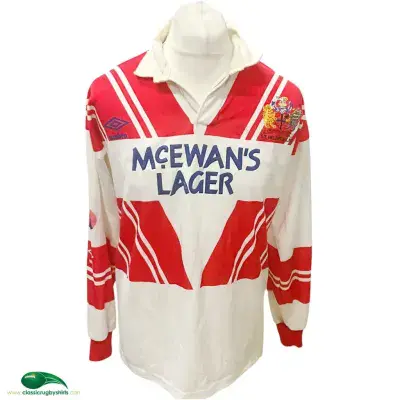 1991 1993 St Helens Rugby League Shirt Large
