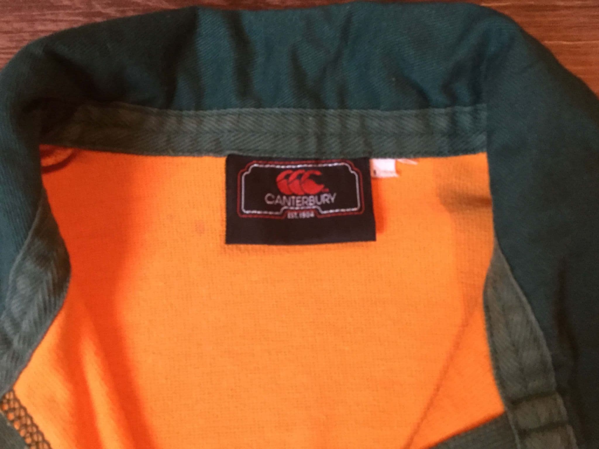 Maillot Domicile Vintage Australie Rugby 1991/92 - Manches Longues, Canterbury, état Occasion