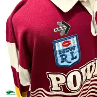 1991 Brisbane Broncos Rugby Shirt | Old Official Peerless Jersey