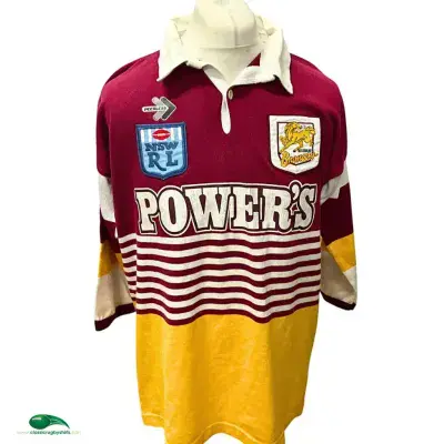 1991 Brisbane Broncos Rugby League Shirt 2XL
