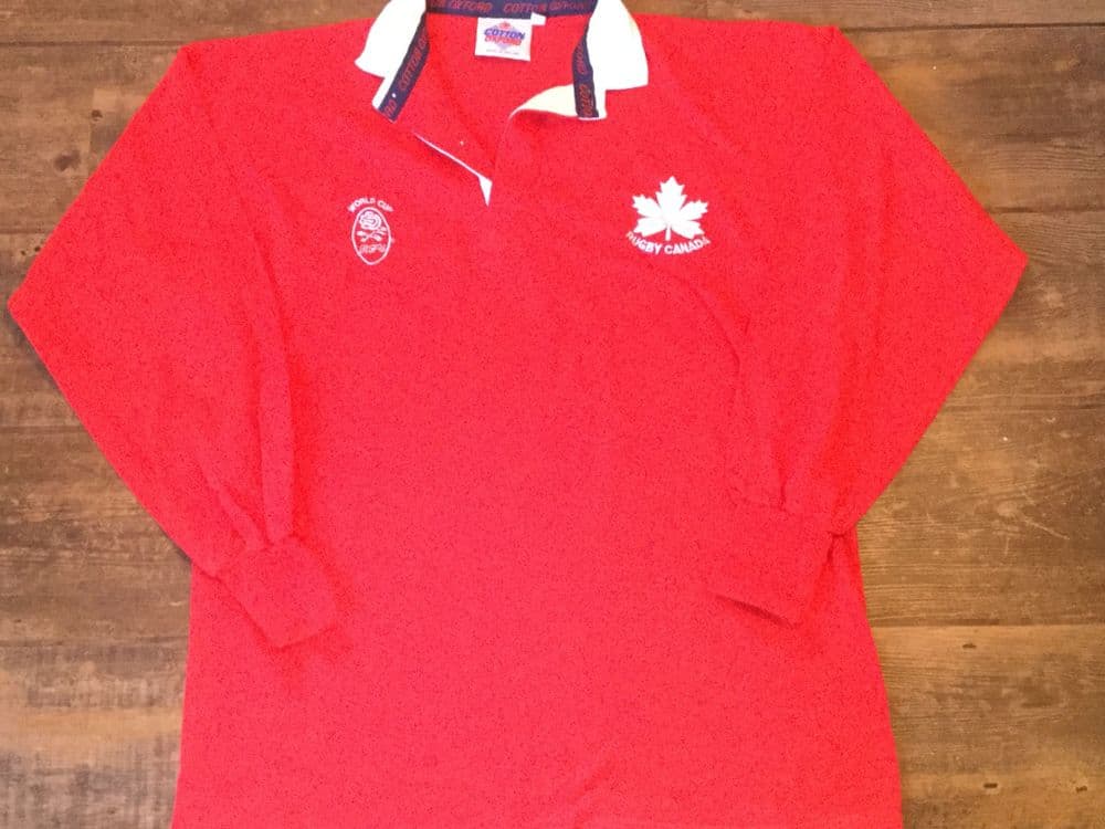 Classic Rugby Shirts | 1991 Canada Old Vintage Rugby Jersey