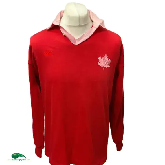 1991 Canada World Cup Old Vintage Rugby Shirts Jerseys