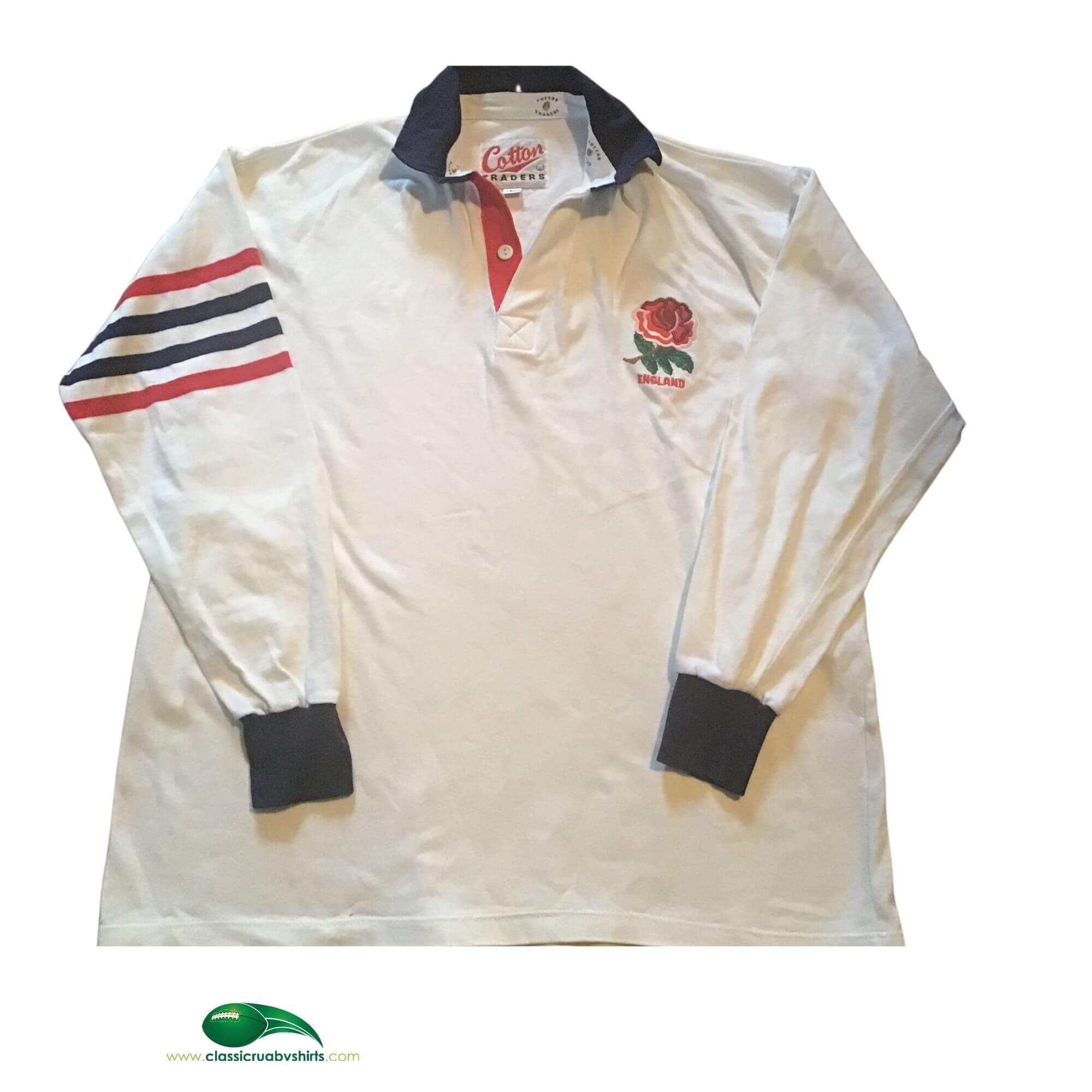 Polo Ralph Lauren CLASSIC FIT STRIPED JERSEY RUGBY SHIRT - T-shirt à manches longues - vintage