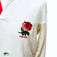 1991 England World Cup Rugby Shirt | Old Official Cotton Traders Jersey