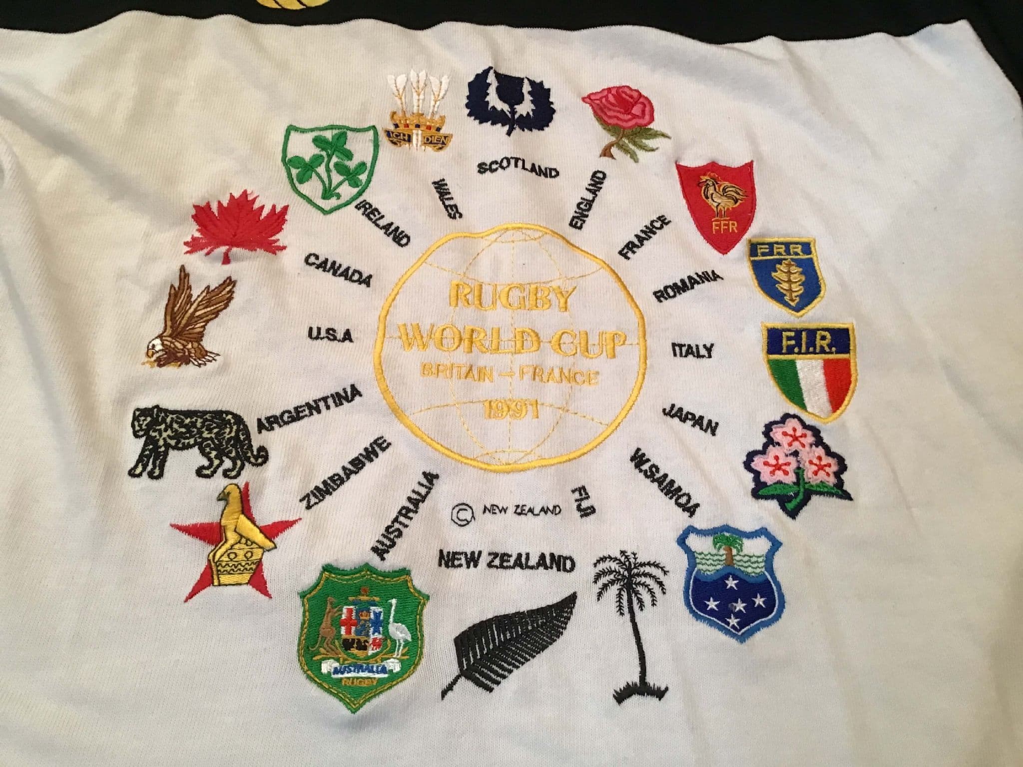 Classic Rugby Shirts | 1991 All Blacks Vintage Old RWC World Cup