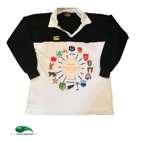 Classic Rugby Shirts | 1991 All Blacks Vintage Old RWC World Cup Jerseys
