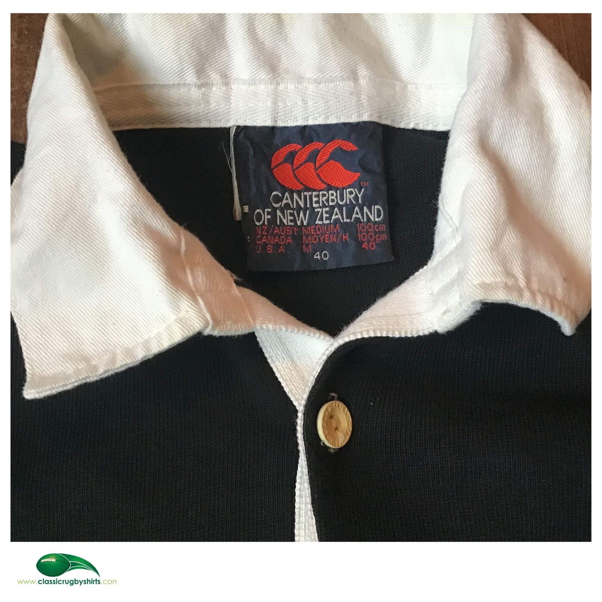 Classic Rugby Shirts | 1991 All Blacks Vintage Old World Cup Jerseys