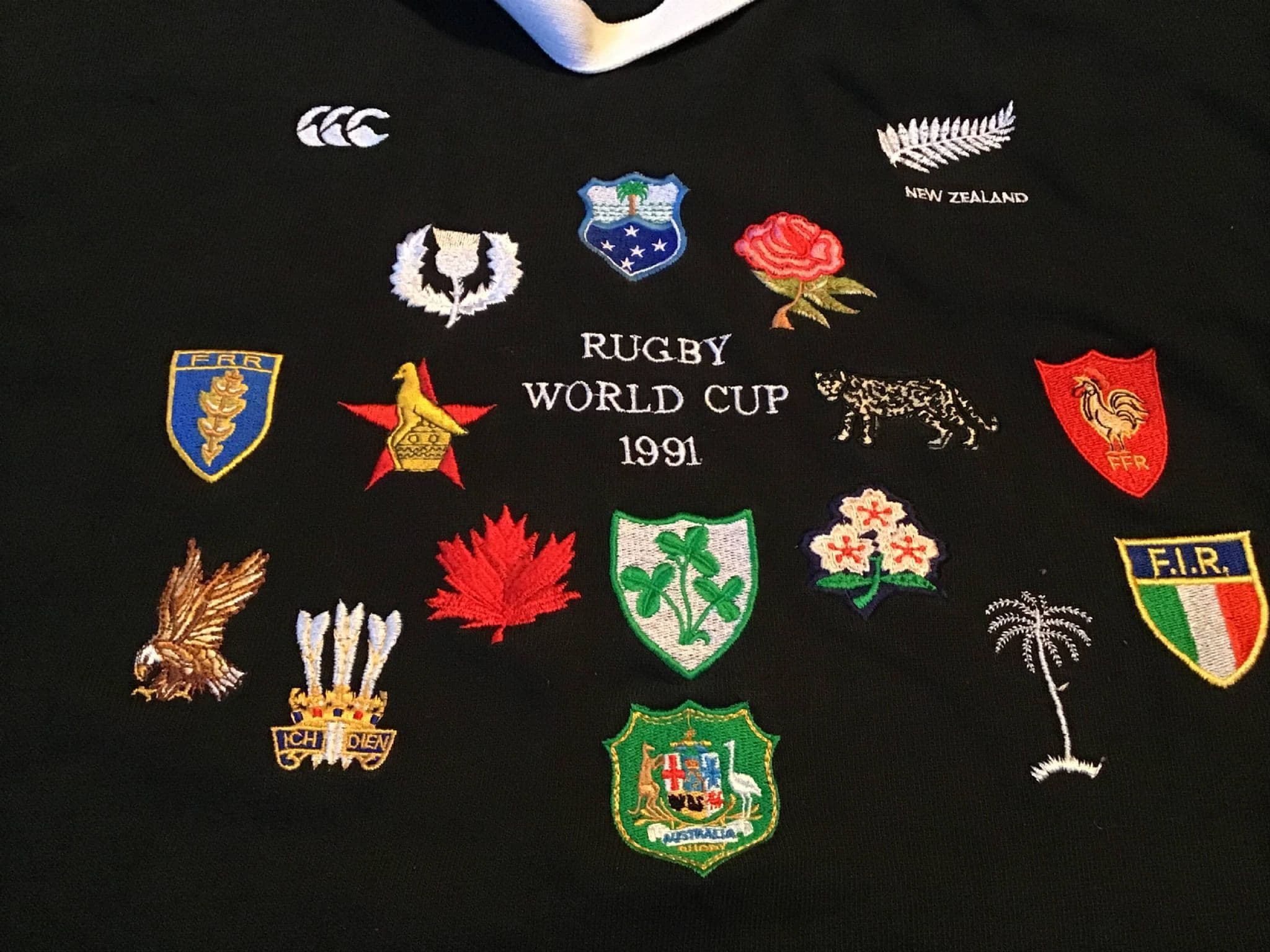 Classic Rugby Shirts | 1991 New Zealand Vintage Old Jerseys