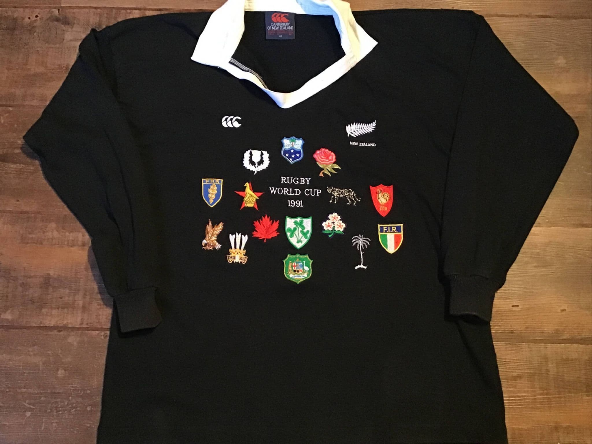 Classic Rugby Shirts | 1991 New Zealand Vintage Old Jerseys