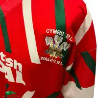 1991 Wales RL Classic Rugby Shirts | Vintage Old League Jerseys