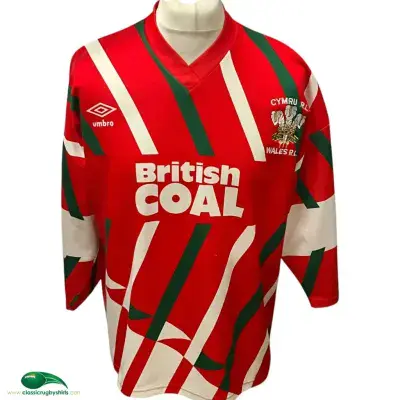 1991 Wales Rugby League Shirt Large