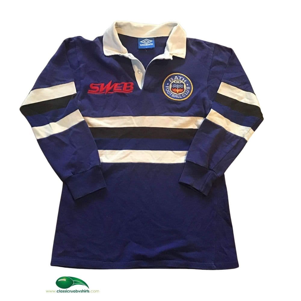 World Rugby Shirts | Bath 1992 Old Vintage Jerseys