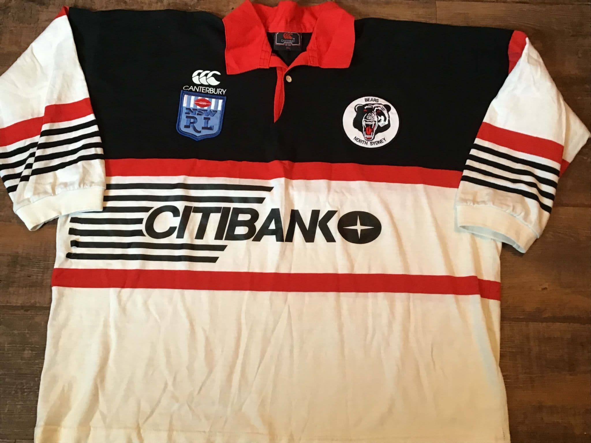 Classic Rugby Shirts | 1992 North Sydney Bears Vintage Old League
