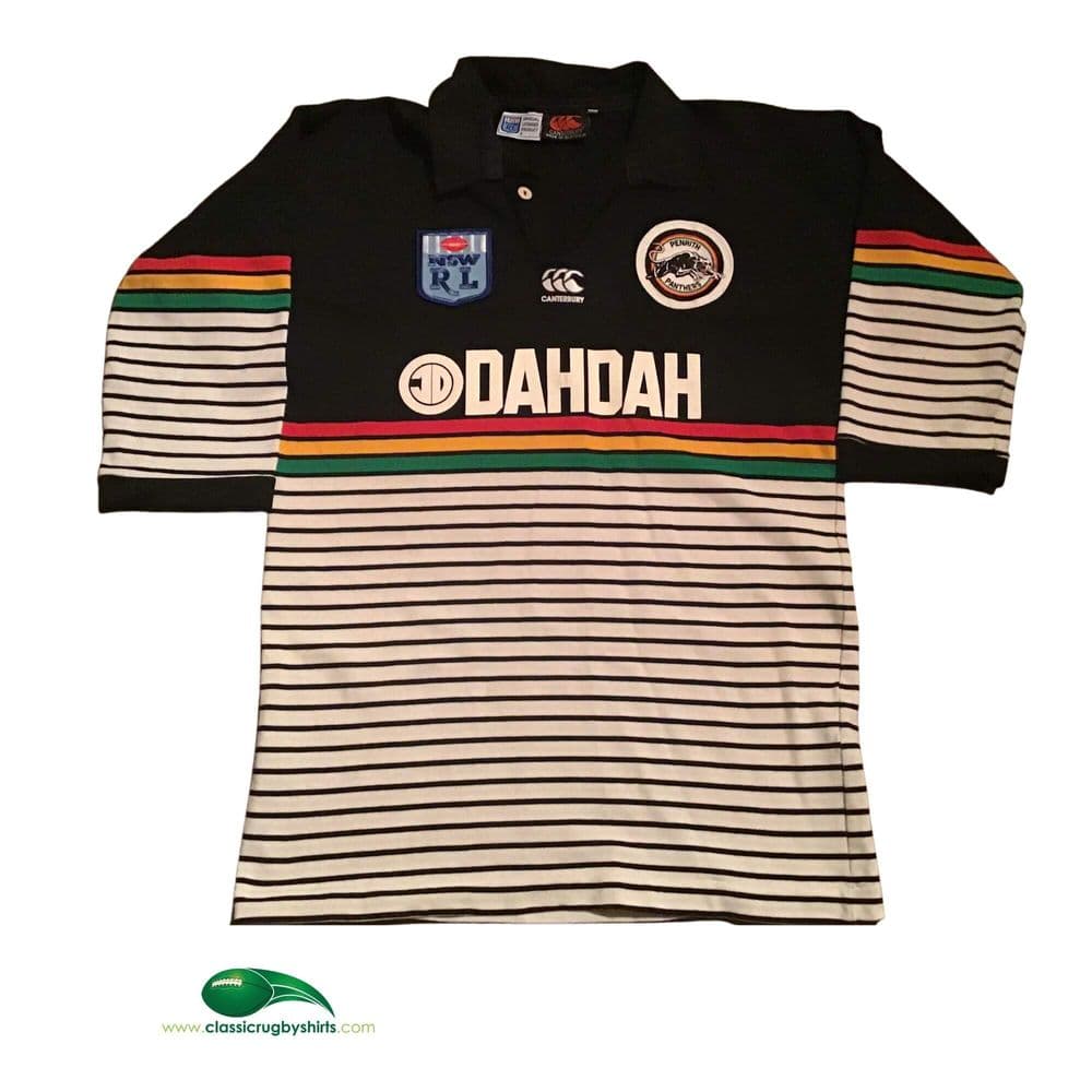 Classic World Rugby Shirts 1992 Penrith Panthers Vintage Old