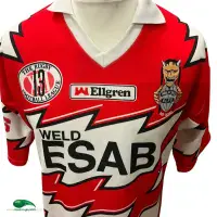 1992/93 Salford Rugby Shirt | Old Official Ellgren Jersey