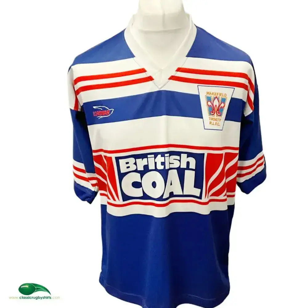 1992 1993 Wakefield Trinity Vintage Rugby Shirts Old Jerseys