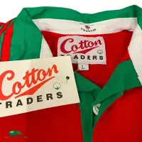 1992/93 Wales Rugby Shirt | Old Official Cotton Traders Jersey