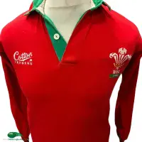 1992/93 Wales Rugby Shirt | Old Official Cotton Traders Jersey