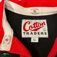 1992/93 Wales Rugby Training Shirt | Old Official Cotton Traders Jersey - Vintage Classic Rugby Shirts