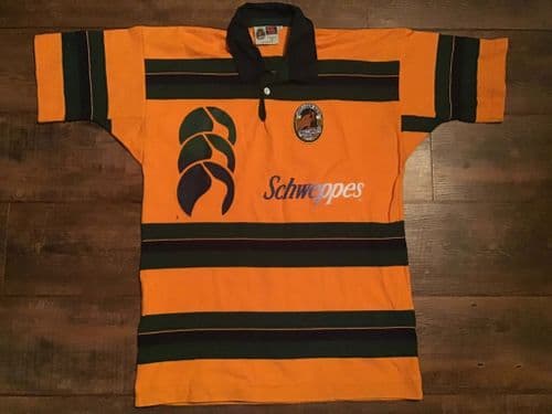 LONG SLEEVE OLD MEN'S RUGBY UNION AUSTRALIA WALLABIES 1990s SHIRT JERSEY SIZE L LONG SLEEVE OLD MEN'S RUGBY UNION AUSTRALIA WALLABIES 1990s SHIRT JERSEY SIZE L