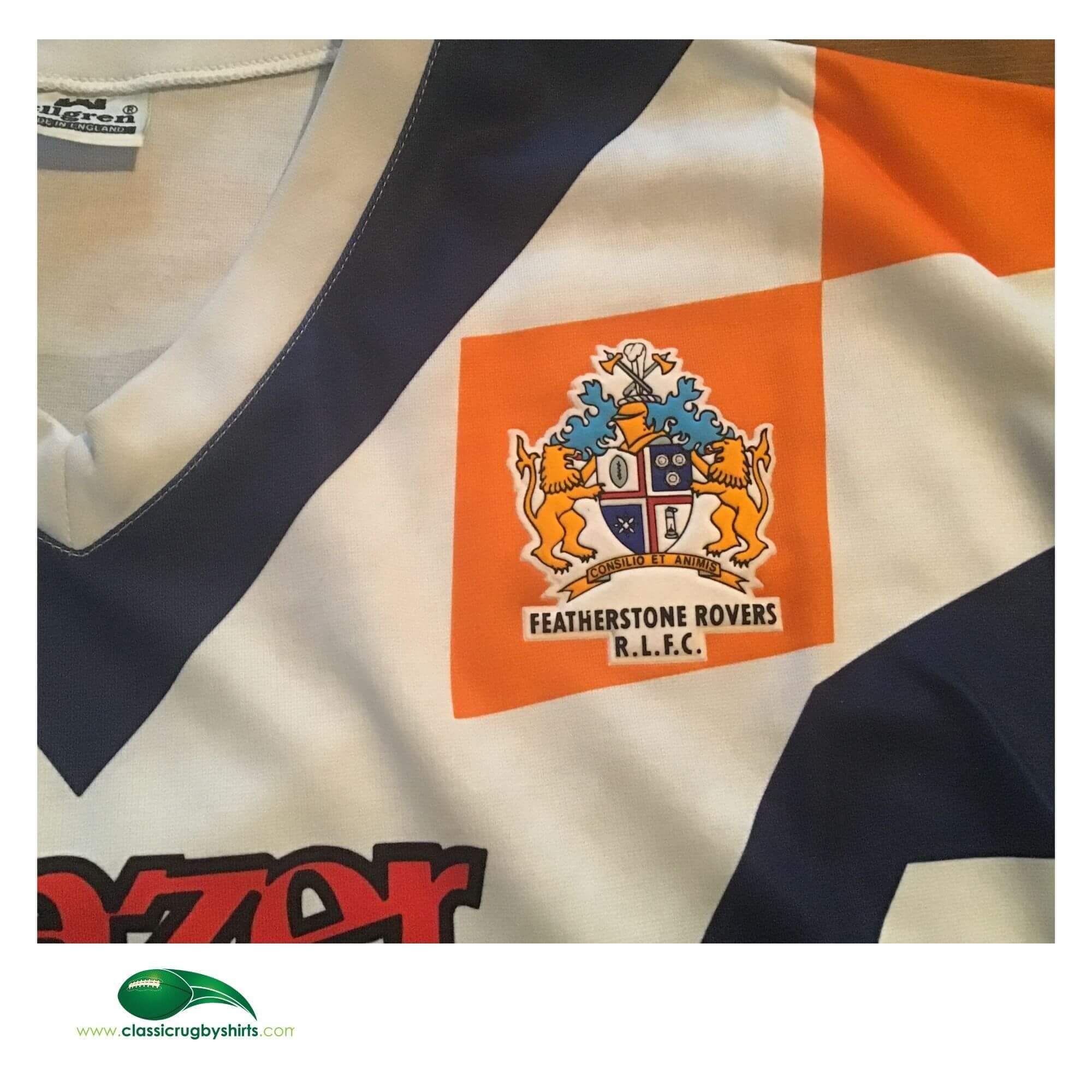 Classic Rugby Shirts| 1992 Featherstone Vintage Old Jerseys