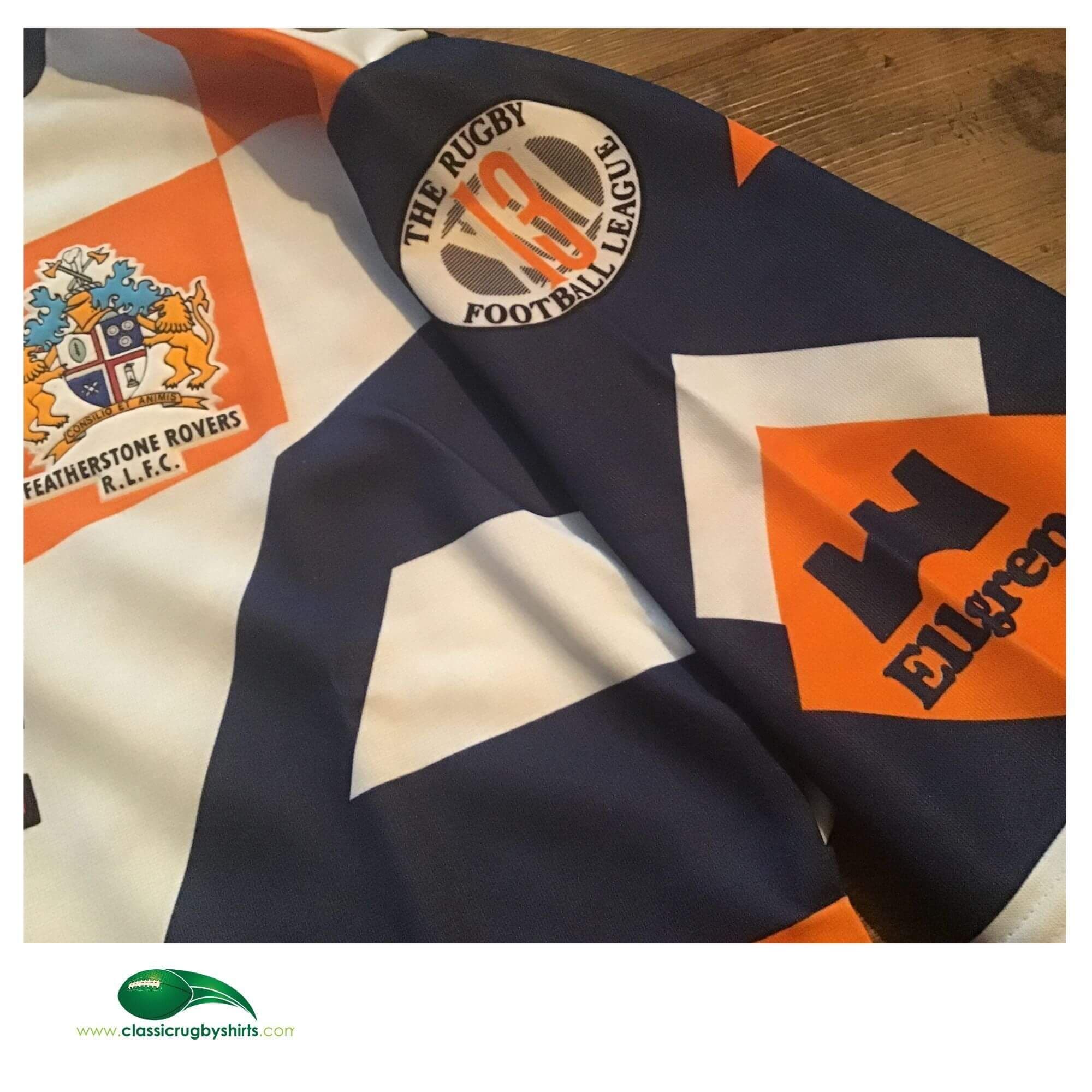 Classic Rugby Shirts| 1992 Featherstone Vintage Old Jerseys