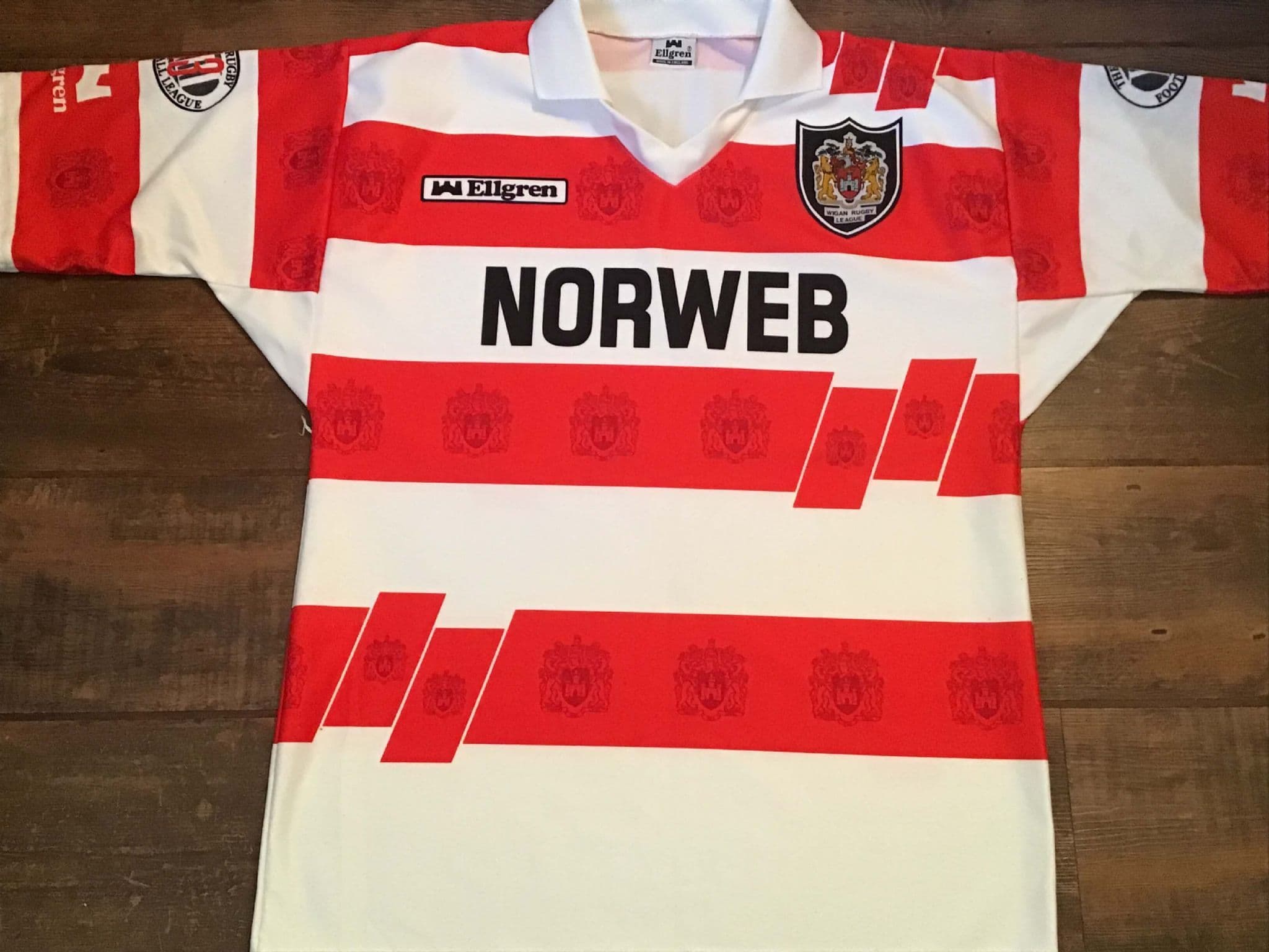 Classic Rugby Shirts | 1992 Wigan Vintage Old Retro Jerseys