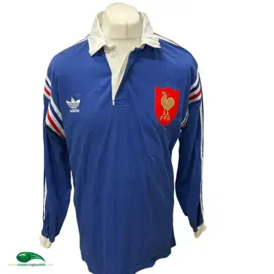 1992 1995 France L/s Rugby Union Shirt Adults XL