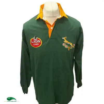 1992 1995 South Africa L/s Rugby Union Shirt Medium