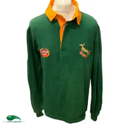 1992 1995 South Africa Player Rugby  Shirt 2XL Large