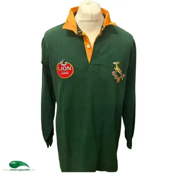 1992/95 Springboks Rugby Shirt | Official Cotton Traders Jersey