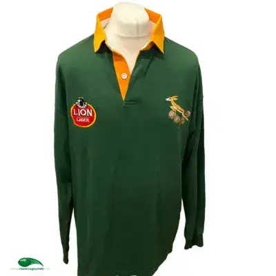 1992 1995 South Africa Rugby Union Shirt Adults Large Jersey