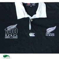 World Rugby Shirts | 1992 New Zealand Centenary All Blacks Jerseys