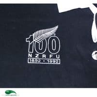 World Rugby Shirts | 1992 New Zealand Centenary All Blacks Jerseys