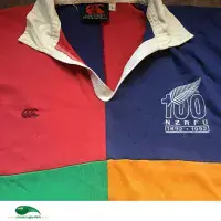World XV Rugby Shirts | 1992 Vintage Old All Blacks Centenary Jerseys