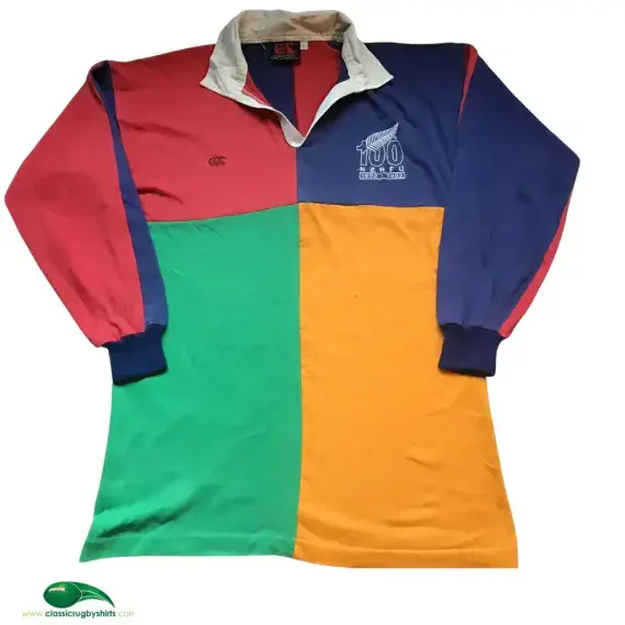 World XV Rugby Shirts | 1992 Vintage Old All Blacks Centenary Jerseys