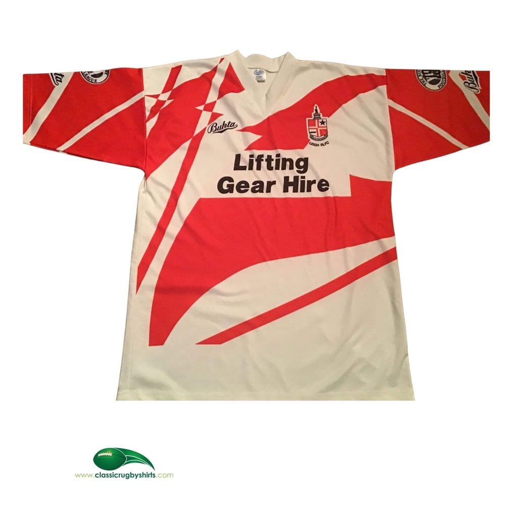 Maillot Rugby Leigh Centurions 1997, Kukri, Vintage Angleterre, Taille XS Homme, Occasion