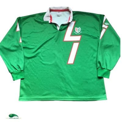 1993 1994 London Irish Rugby Union Shirt XL