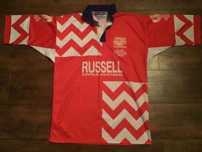 1993 1994 Workington Town Rugby League Shirt Medium