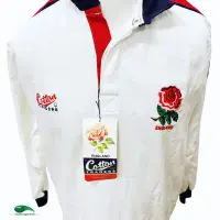 1993/95 England Rugby Shirt | Old Official Cotton Traders Jersey