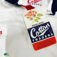 1993/95 England Rugby Shirt | Old Official Cotton Traders Jersey