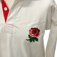 1995 England Rugby Shirt | Old Official Cotton Traders Jersey