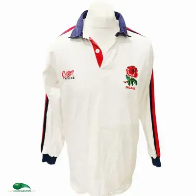 1993 1995 England Rugby Union L/s Shirt Large